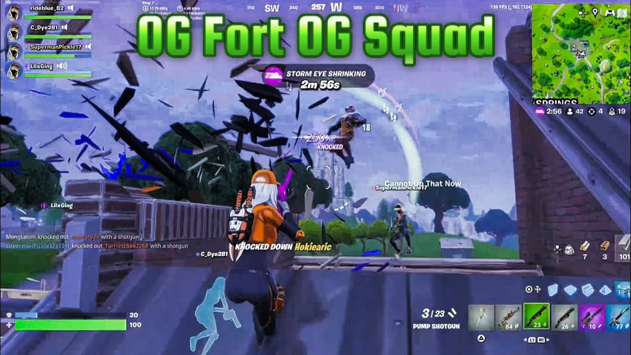 OG Fortnite With The OG Squad - YouTube