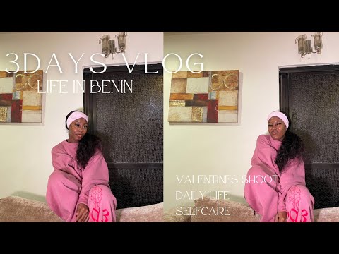 MY VALENTINE PHOTOSHOOT/ 3days living in benin