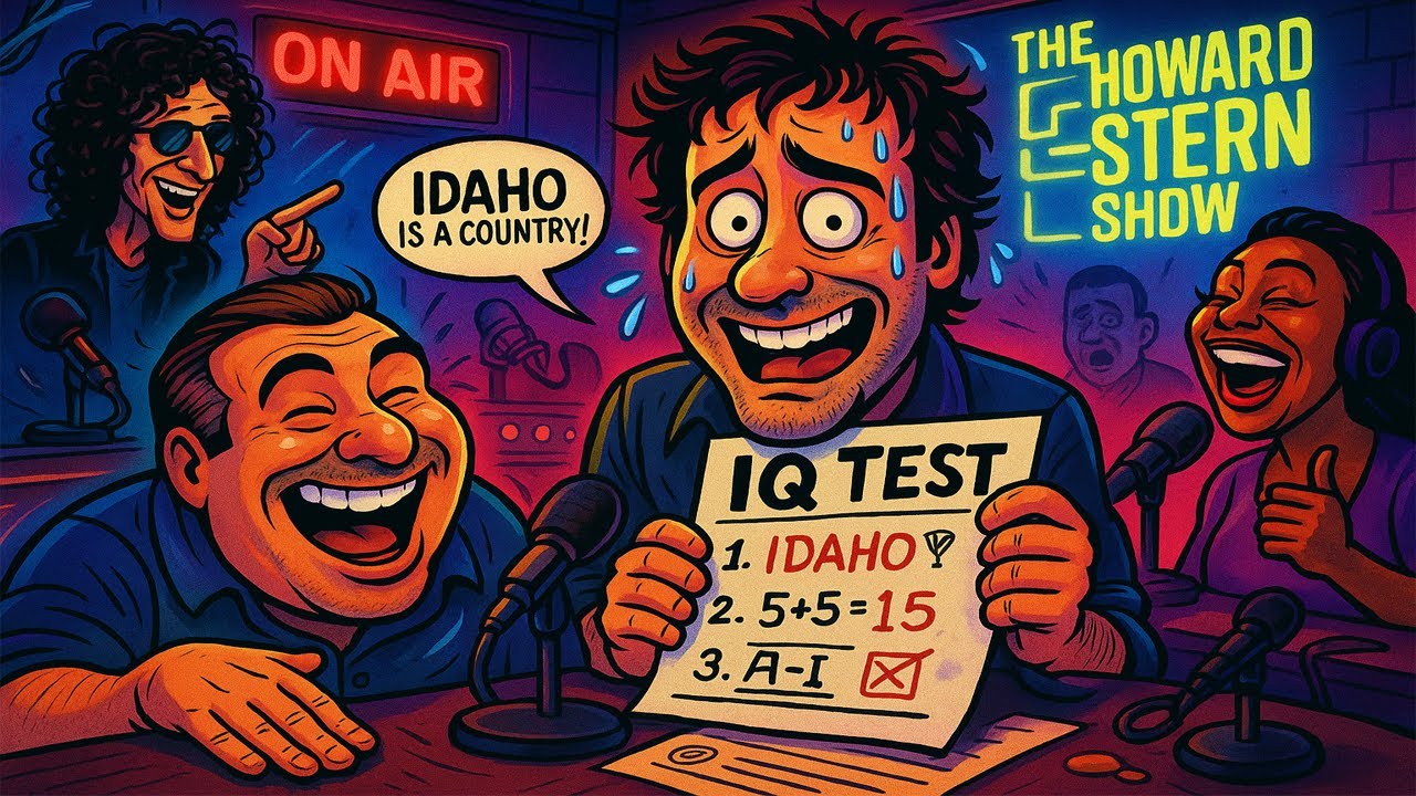 Sal Stuns Stern Show With Epic IQ Test Failures | The Howard Stern Show