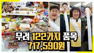 Robbing a Mart: 122 Items / 717,590 won Spending