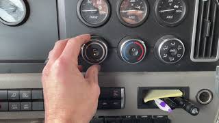 Resetting HVAC in Freightliner NextGen