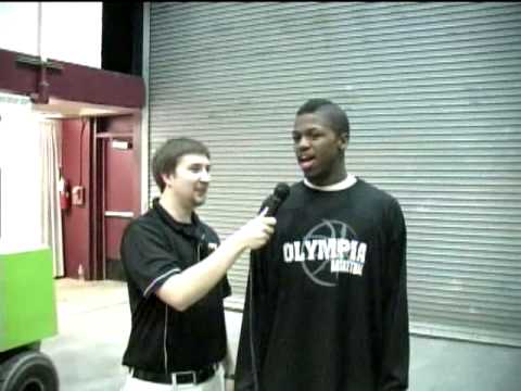 Dexter Fields Postgame Interview after Olympia bea...