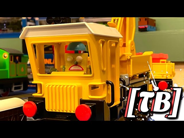 THE Vintage Playmobil Construction Crane Train - G Scale Unboxing, Review, Running! YouTube