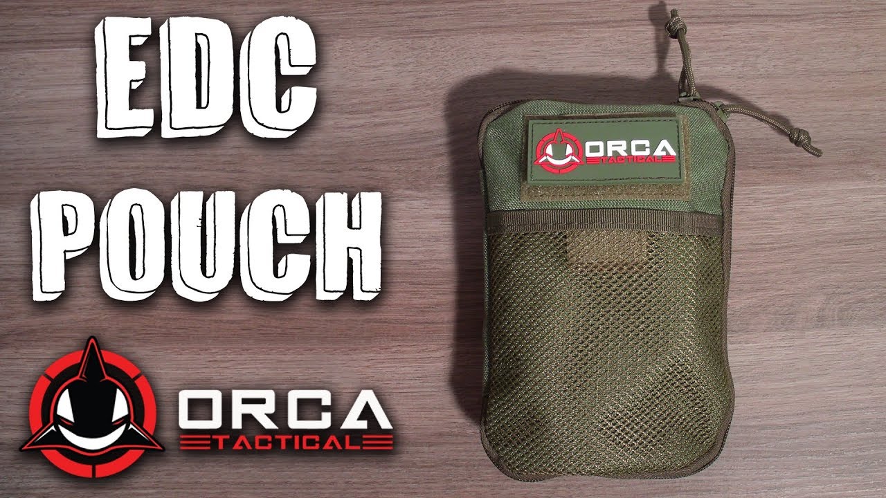 Orca Tactical MOLLE Gadget EDC Utility Pouch, COYOTE – Orca Tactical Gear