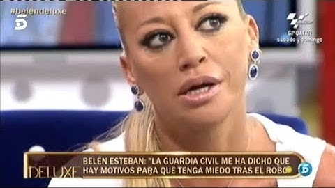 Belén Esteban en Sálvame Deluxe, le roban en casa y gran discusión con Lydia Lozano (05/04/2013)