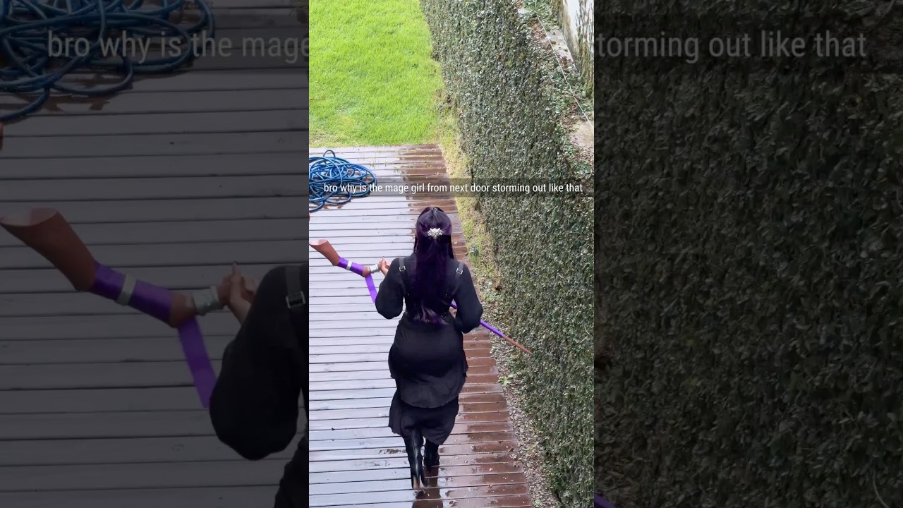 I’m pretending I didn’t see anything 😳 Fern is no joke! #anime #cosplay #frieren #youtubeshorts