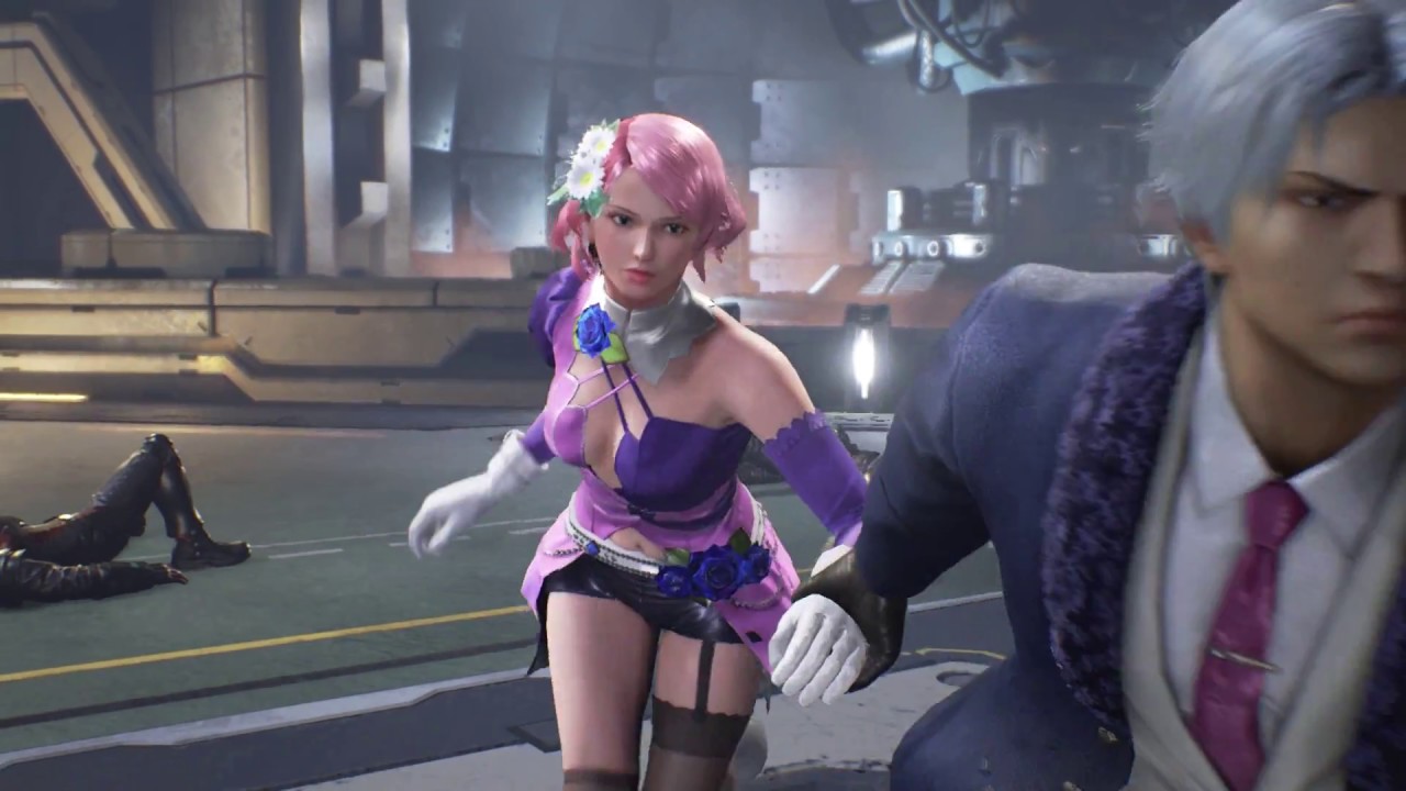 TEKKEN 7 Story Mode - Lee and Alisa vs Tekken Force (1080p 60fps)