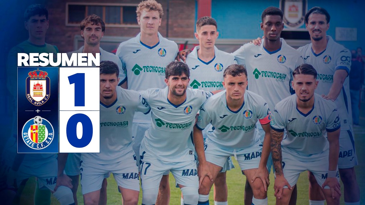 RESUMEN J4 | Real Ávila CF 1-0 Getafe B