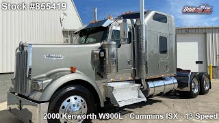 2000 KENWORTH W900L  855419  $64,999