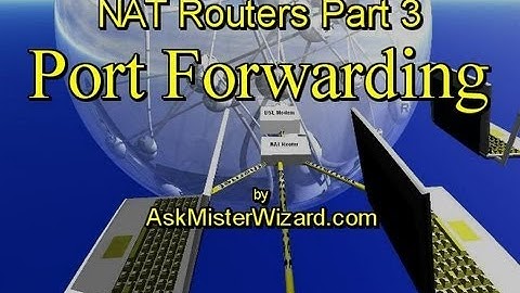 NAT Routers Part 3: Port Forwarding    by AskMisterWizard