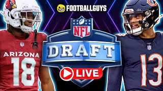 2024 NFL Draft Round 1 (LIVE Reactions \& Analysis)