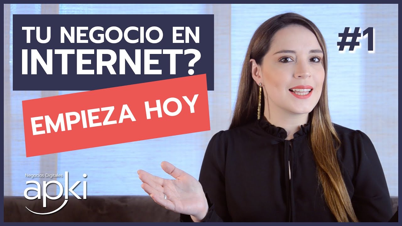 ¿CÓMO CREAR TU 💰 NEGOCIO EN INTERNET? | 3 pasos y empieza hoy. - YouTube