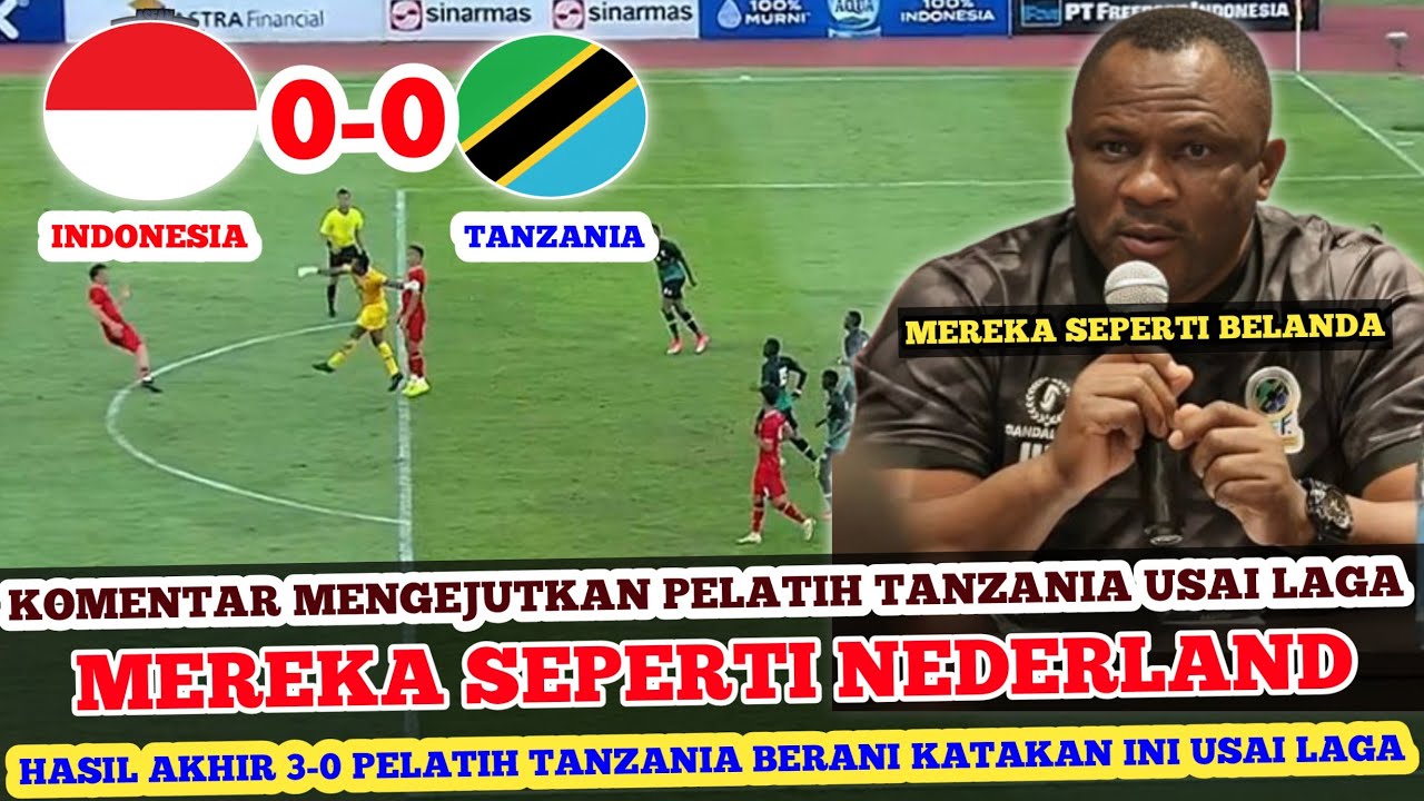 🔴 LIVE DI INDOSIAR ▪ TIMNAS INDONESIA VS TANZANIA ▪ UJI COBA INTERNATIONAL ▪ Ilustrasi dan Prediksi