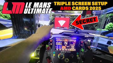 🏁 Le Mans Ultimate Triple Screen Setup Guide voor AMD GPU