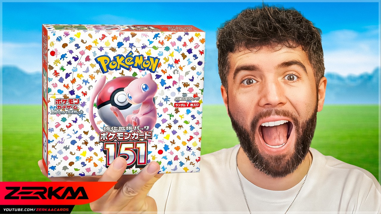 I OPENED A JAPANESE POKEMON 151 BOX! - YouTube