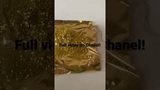 Mixing D Leaf & D Glitter Into Clear Slime Epic Asmr