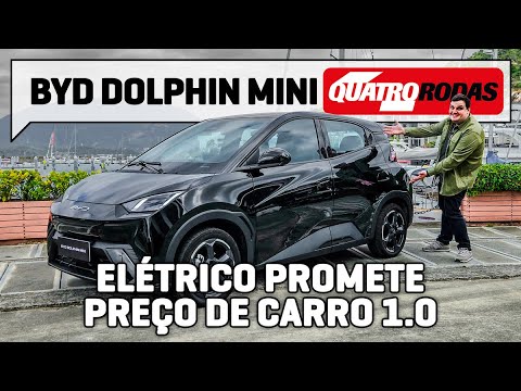 BYD Dolphin Mini: CARRO ELÉTRICO DE R$ 100.000 é melhor do que parece