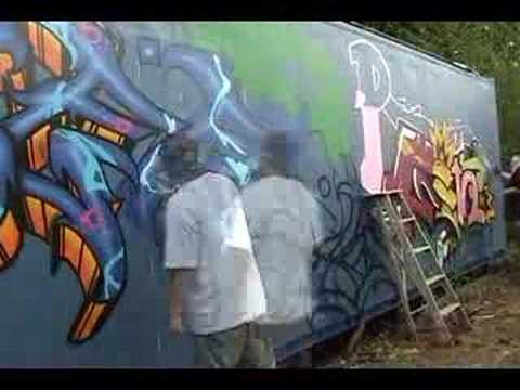 GRAFFITI SDK #4 - STOMPDOWN KILLAZ - (KEEP SIX & SURGEN) SKI MASK ART VANDAL CANADA