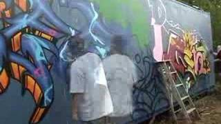 GRAFFITI SDK #4 - STOMPDOWN KILLAZ - (KEEP SIX & SURGEN) SKI MASK ART VANDAL CANADA