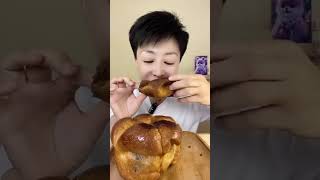 |ASMR| MUKBANG SUGAR COAT CRISPY BREAD
