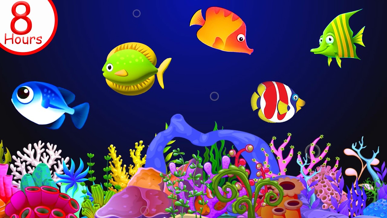 Bedtime Lullabies and Calming Undersea Animation ♫ Baby Lullaby #187