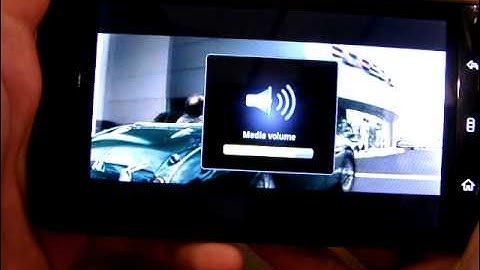 Dell streak HD video streaming
