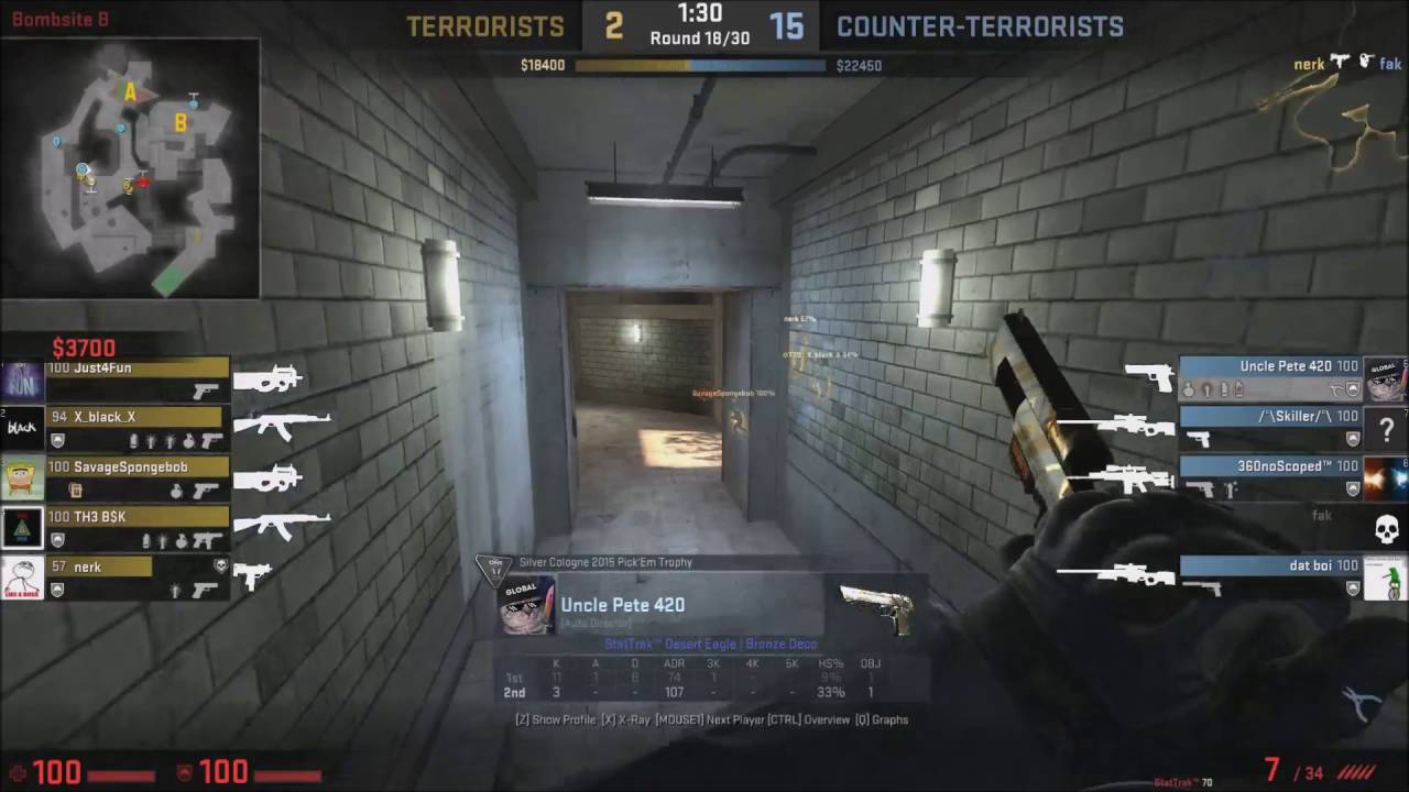 Deagle 4K Uncle Pete 420 CS GO