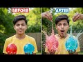Water Slow Motion Me Kaisa Dikhta Hai? 💦 | Balloon Water Burst in Slow Motion | #waterexperiment