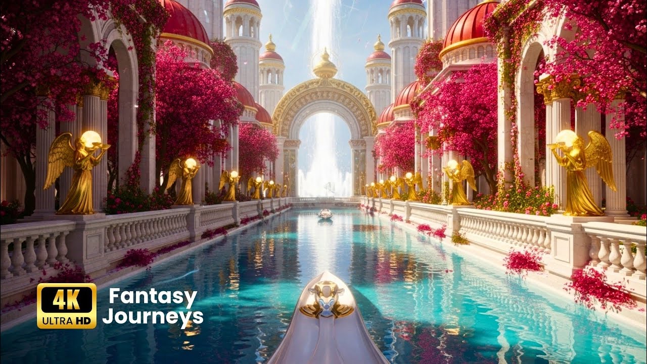 A Royal Dream | Exploring the Palace of Eternal Spring | 4K Fantasy Journeys