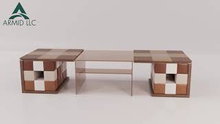 Modular Adjustable Table Design | ARMiD LLC | 3D Visualization by Hammad Abdullah