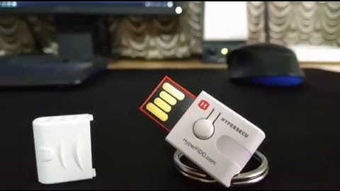 (Review & Introduction) FIDO U2F Security Key K5 - 2 FACTOR AUTHENTICATION SECURITY FROM HYPER