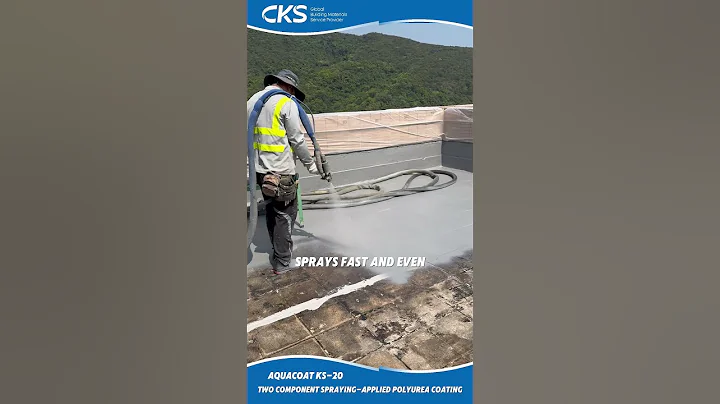 Polyurea Coating in Action! #Waterproofing #Construction #Polyurea