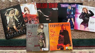 Taylor Swift magazines collection unboxing 2008 - 2018