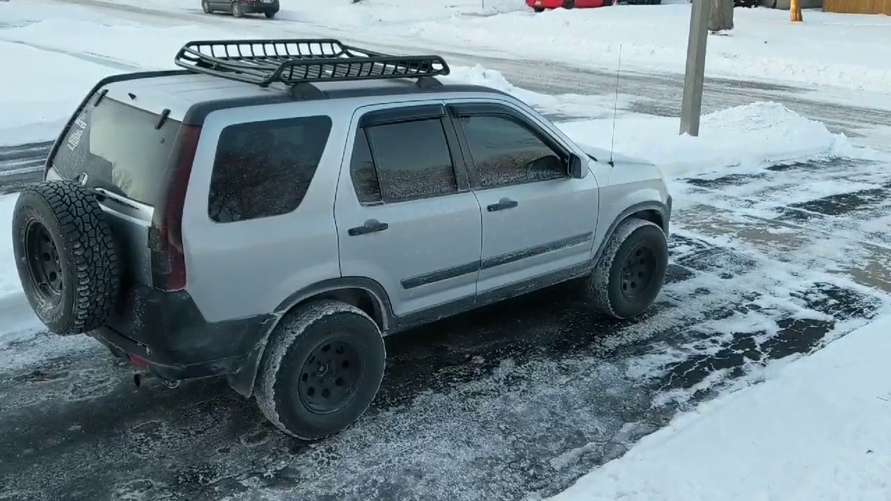 2004 Honda crv -30 cold start - YouTube