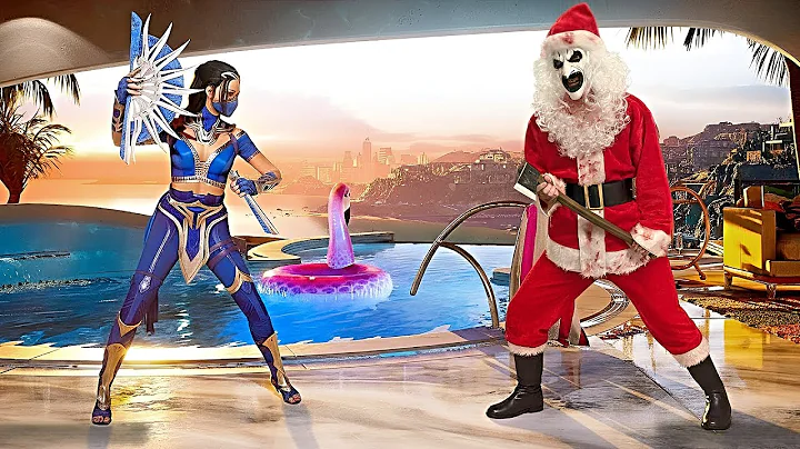 Mortal Kombat 1 - Art The Clown (Terrifier) Very Hard MK1 Gameplay