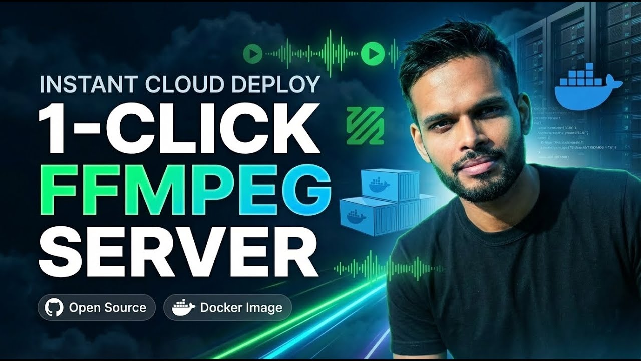 Deploy an FFmpeg Server in 2 Minutes — Open Source & Secure - YouTube