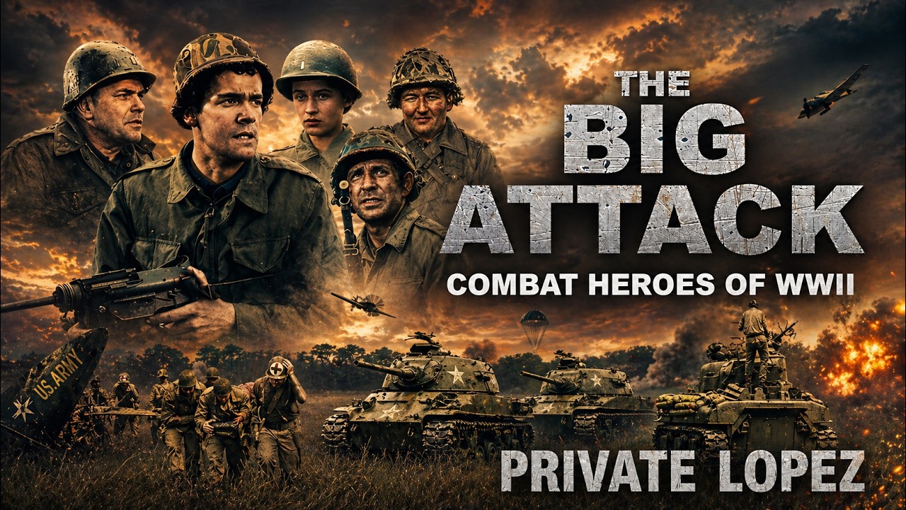 PRIVATE LOPEZ - The Big Attack: Combat Heroes of WWII | FULL WAR ...