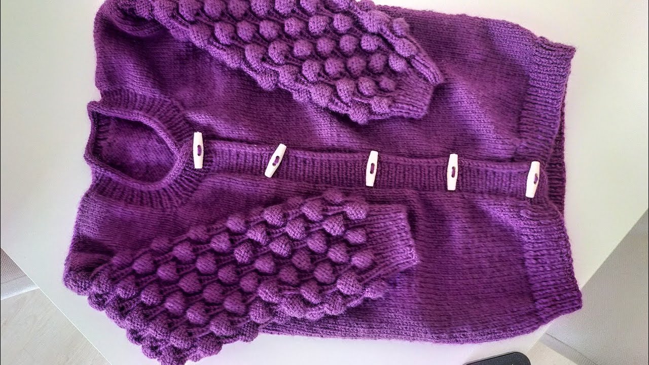 7. 8 Yaş İçin Hırka Modeli