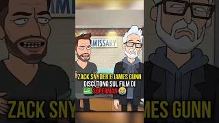 Zack Snyder vs James Gunn: il vero scontro sul film di Superman 😂 #superman