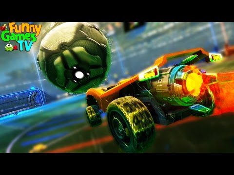 машинки играют в футбол игра Rocket League видео   и взрослых битва тачек