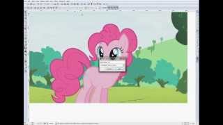 Famous Pony Vectoring Tutorial - Part 1 - Setup and First Ear Profile