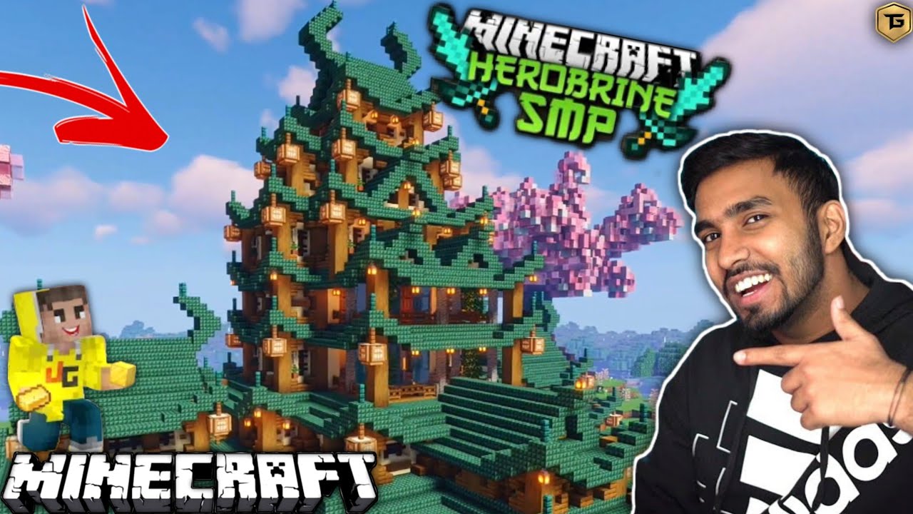 SOMETHING CRAZY COMING SOON IN HEROBRINE SMP MINECRAFT I TECHNO GAMERZ I UJJWAL GAMING