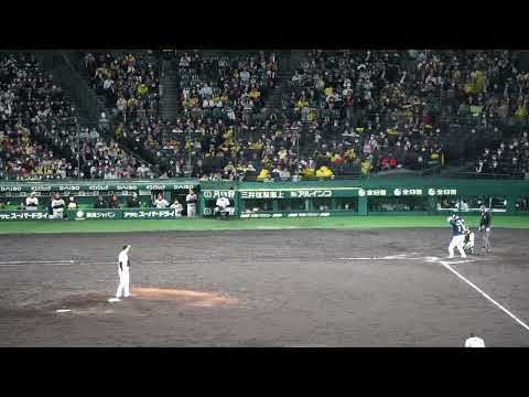 【山田哲人 2号 ホームラン(2ラン)】2023/4/7(金) 山田哲人 センター2ランホームラン（打点2）打席(8回表) vs 浜地真澄(阪神タイガース)