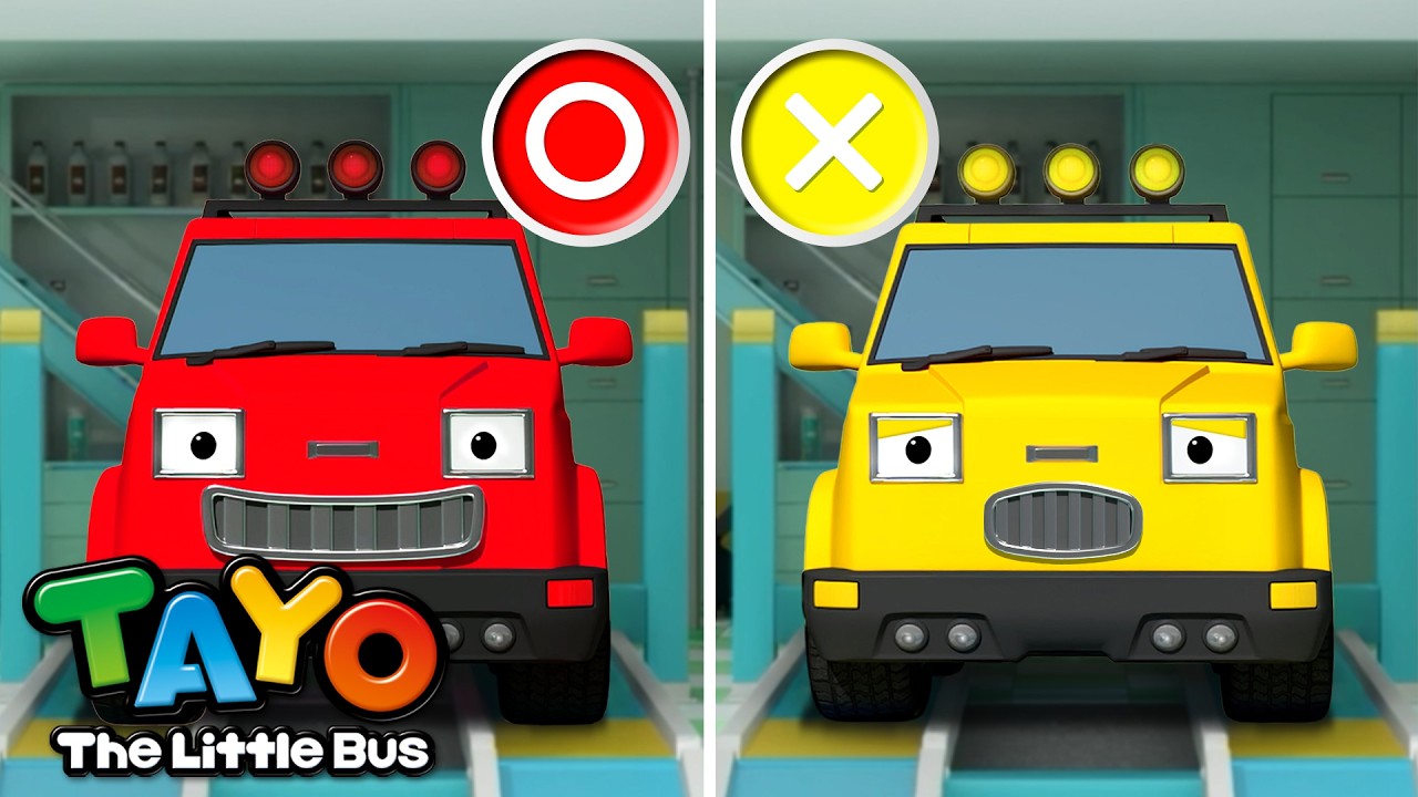 Match the Car Color! Color Quiz Game | Best Tayo Color Songs Compilation | Fun Color Story for Kids