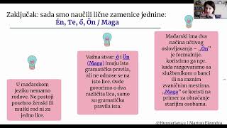 Mađarske Lične Zamenice U Jednini Za 4 Minuta