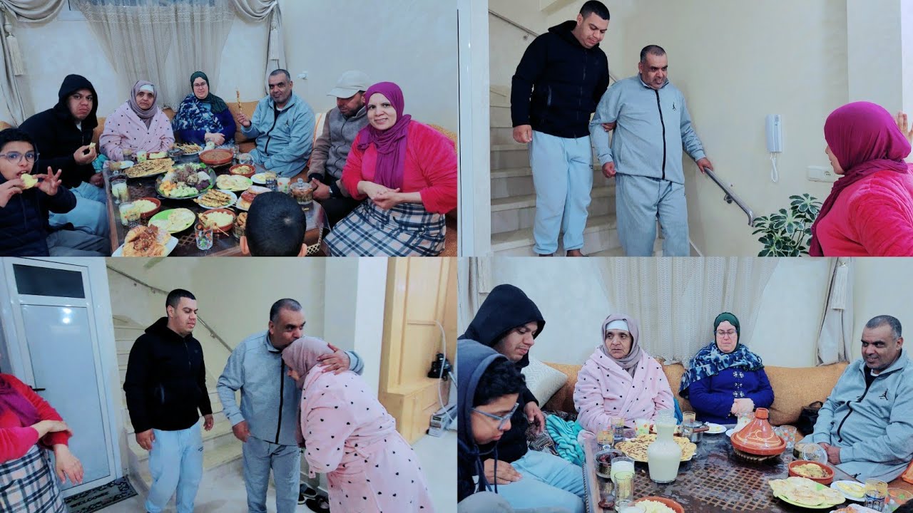 متصوروش اش وقع لخويا حميد🤲 تجمعنا وفرحنا بيه بعد العملية  