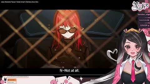 JANE DOE PLEASE TALK TO ME LIKE THAT | Zenless Zone Zero Jane Character Teaser "Under Arrest"