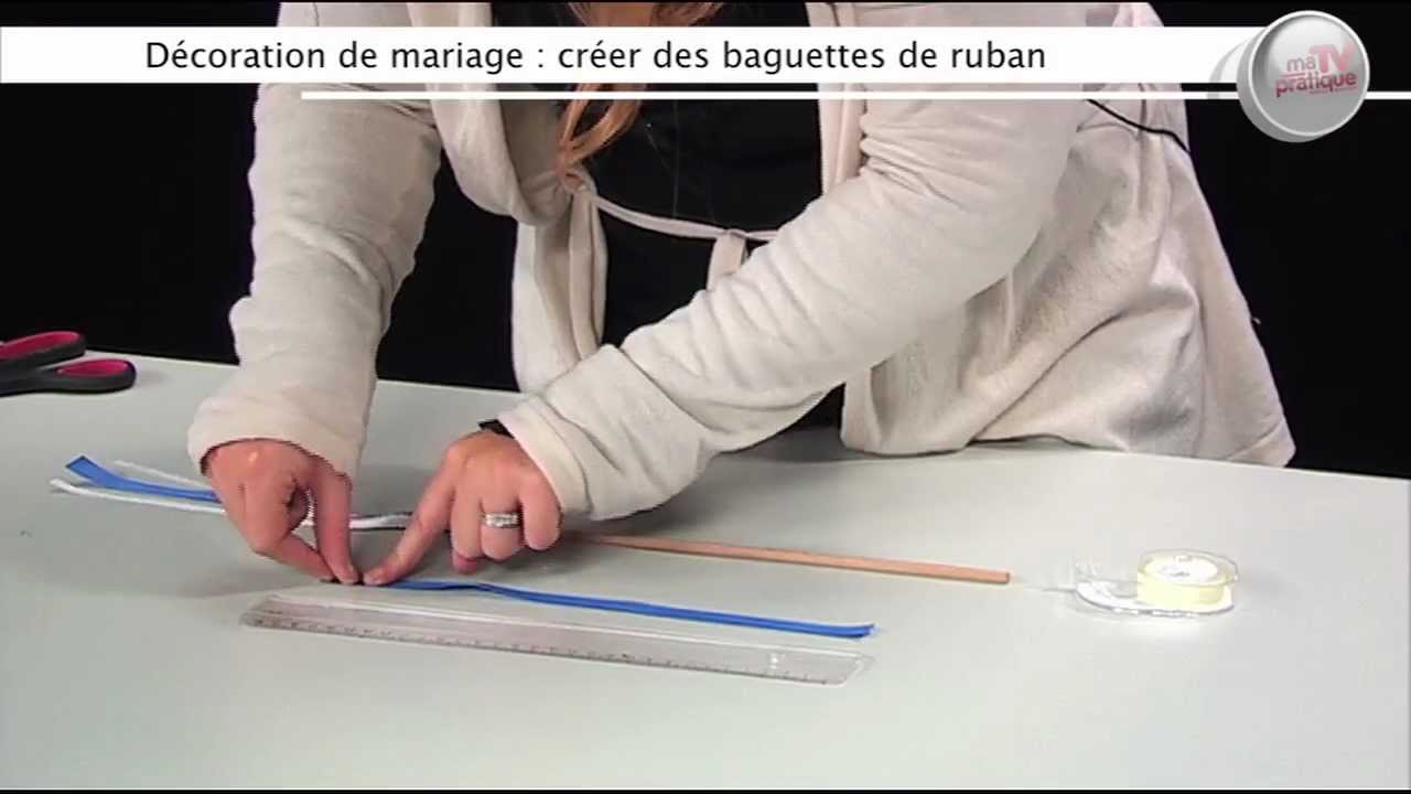 Baton ruban mariage | MULTICOLORE