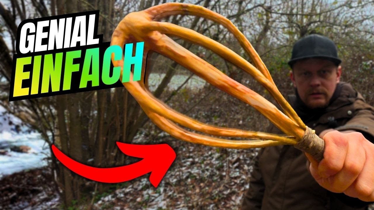 Der Outdoor Küchenhelfer für unterwegs ! Bushcraft Schneebesen