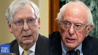 Mitch McConnell CALLS OUT Bernie Sanders in speech on Senate floor